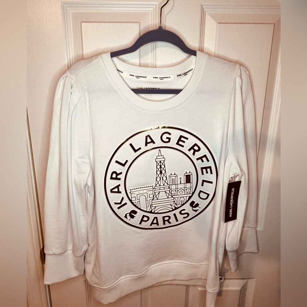 Karl Lagerfeld sweater top size Large